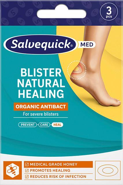 Salvequick Med Blister Natural Healing Heel 3 st product image