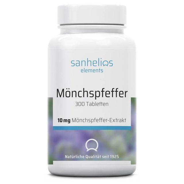 SANHELIOS Mönchspfeffer 10 mg Tabletten product image
