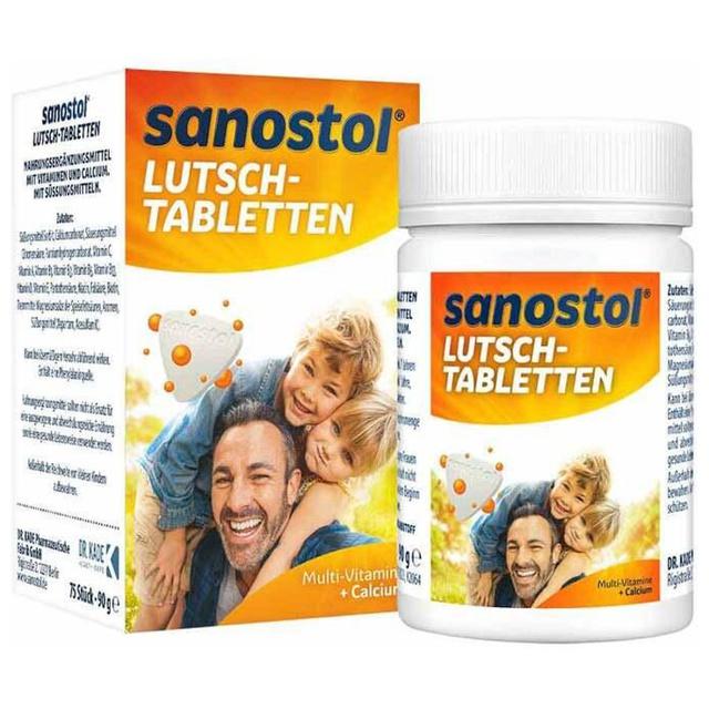 Sanostol Lutschtabletten, 75 St Lutschtabletten product image