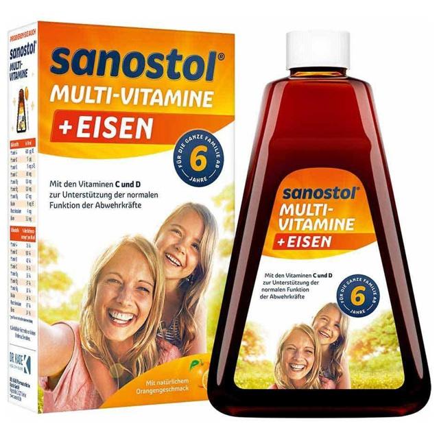 SANOSTOL plus Eisen Saft product image