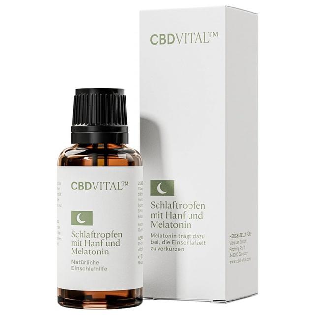 Schlaftropfen mit Hanf und Melatonin CBD Vital product image