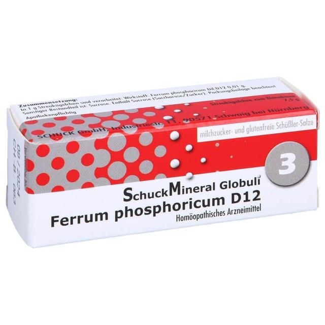 SCHUCKMINERAL Globuli 3 Ferrum phosphoricum D12 product image