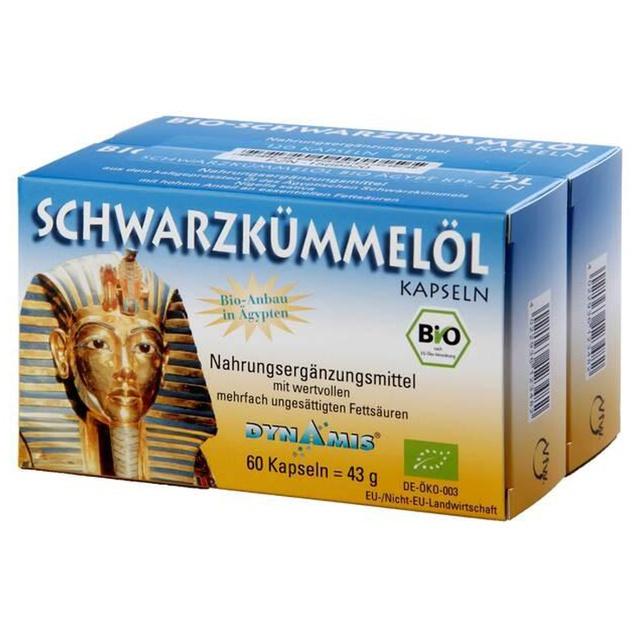 Schwarzkümmel Bio ägypt. Kapseln, 120 St Kapseln product image