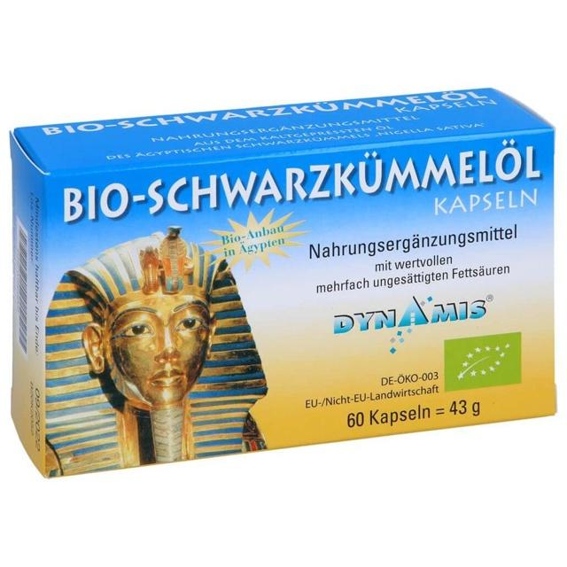 Schwarzkümmel Bio ägypt. Kapseln, 60 St Kapseln product image