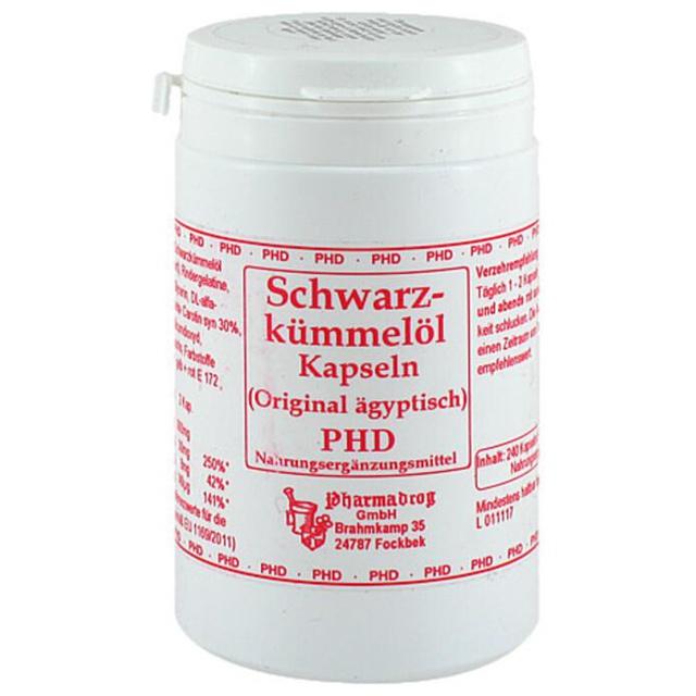 Schwarzkümmelöl Kapseln, 240 St Kapseln product image