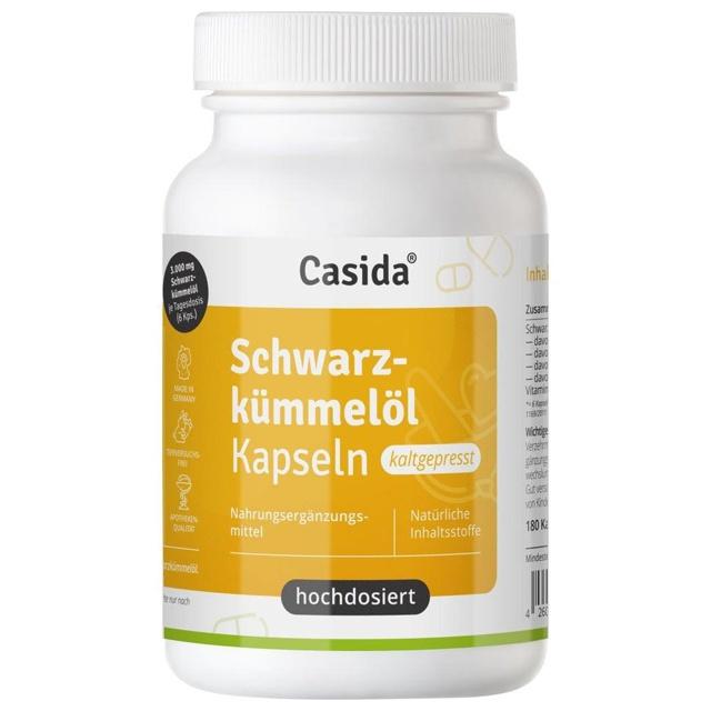 SCHWARZKÜMMELÖL Kapseln 3000 mg hochdosiert product image