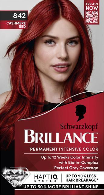 Schwarzkopf Brillance Permanent Intensive Color 842 Cashmere product image