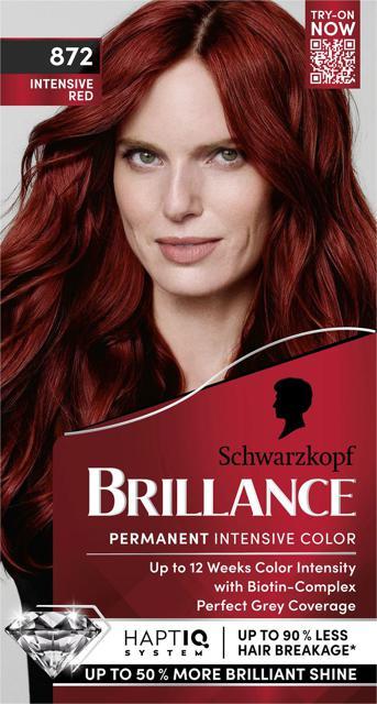 Schwarzkopf Brillance Permanent Intensive Color 872 Intensive Red product image