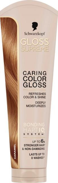 Schwarzkopf Creme Supreme Gloss Supreme Caring Color Gloss Caramel product image