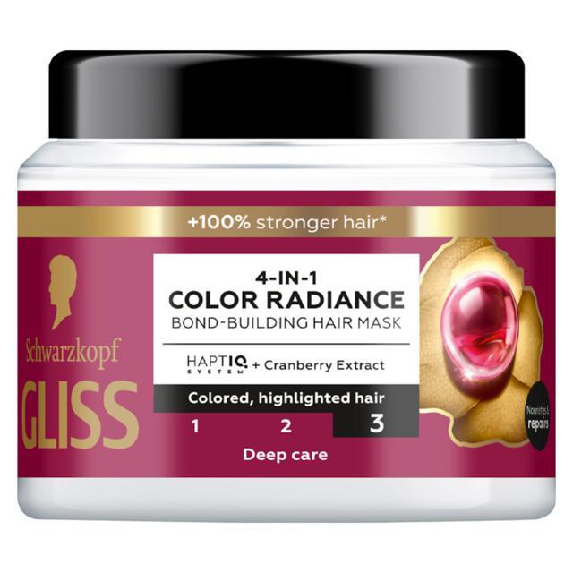 Schwarzkopf Gliss 4-In-1 Color Radiance Bond-Building Hair Mask product image