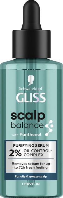 Schwarzkopf Gliss Scalp Balance Purifying Serum 100 ml product image