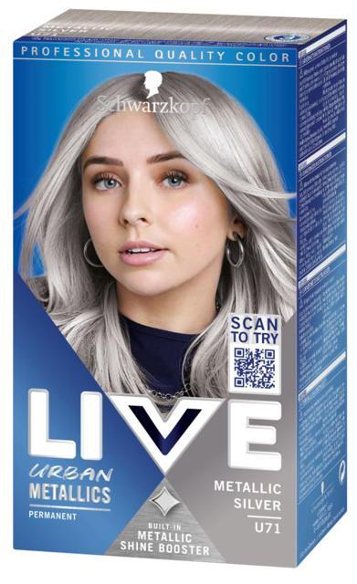 Schwarzkopf Live Color U71 Metallic Silver product image