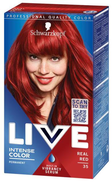Schwarzkopf LIVE Intense Color 35 Real Red product image