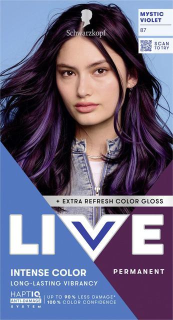 Schwarzkopf LIVE Intense Color 87 Mystic Violet product image