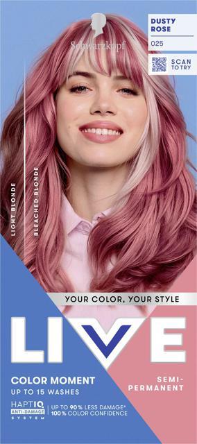 Schwarzkopf LIVE Ultra Brights 025 Dusty Rose product image