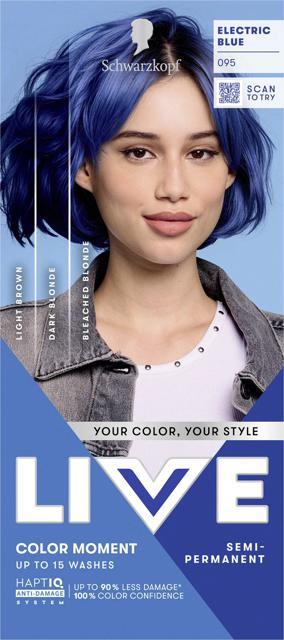 Schwarzkopf LIVE Ultra Brights 95 Electric Blue product image
