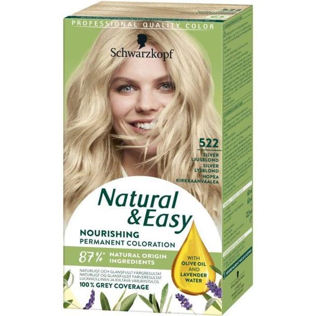 Schwarzkopf Natural&Easy 522 Silver Ljusblond product image