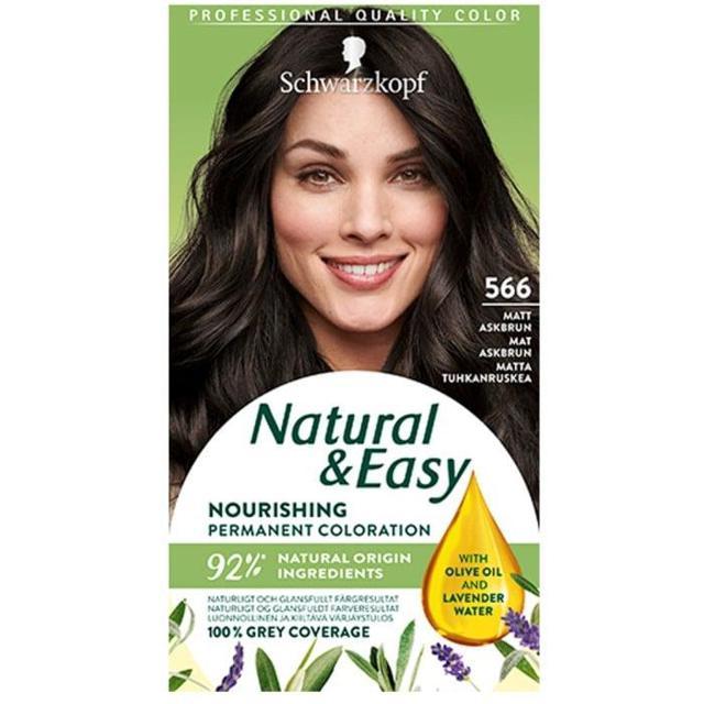 Schwarzkopf Natural & Easy 566 Matte Ash Brown product image