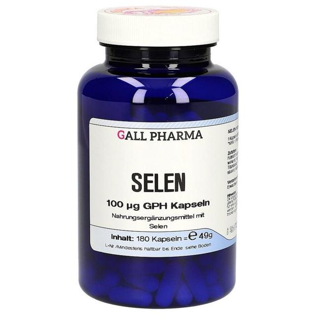Selen 100 µg GPH Kapseln, 180 St Kapseln product image