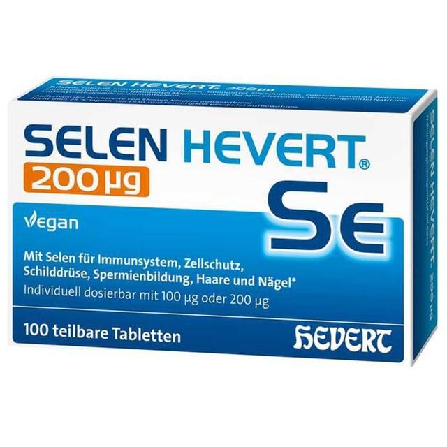 SELEN HEVERT 200 μg Tabletten product image