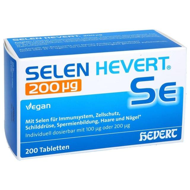 SELEN HEVERT 200 μg Tabletten product image