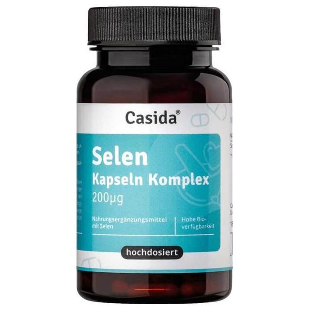 Selen Kapseln Komplex 200 µg hochdosiert, 180 St Kapseln product image
