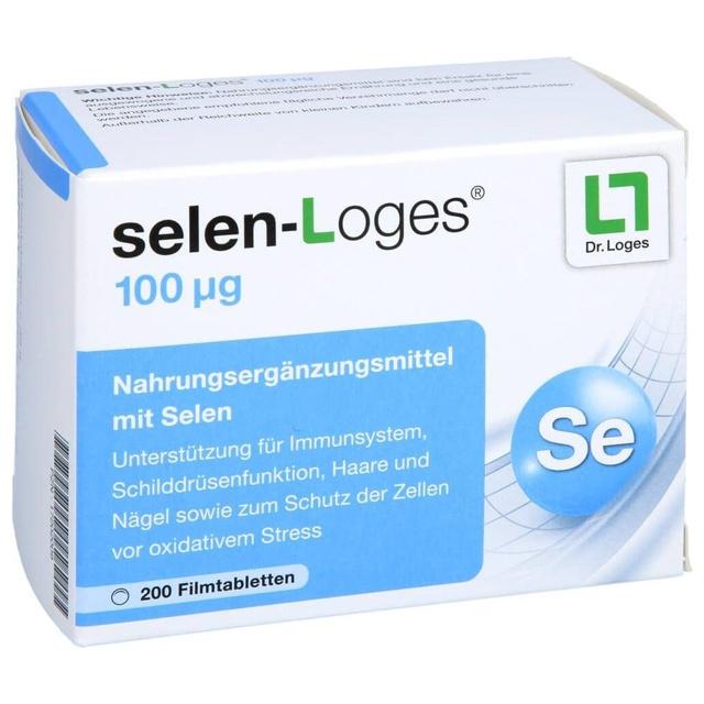selen-Loges 100 µg 200 St Filmtabletten product image