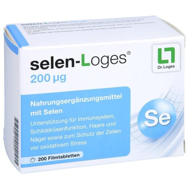 selen-Loges 200 µg 200 St Filmtabletten product image