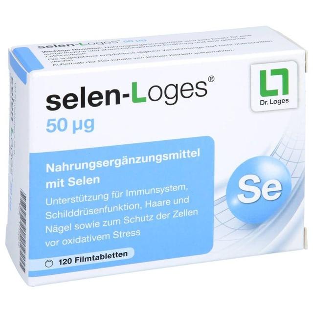 selen-Loges 50 µg 120 St Filmtabletten product image