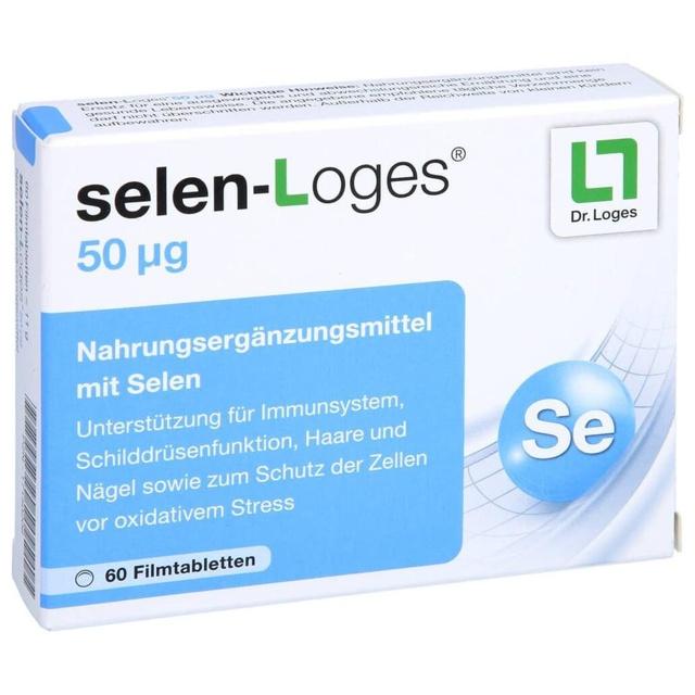 selen-Loges 50 µg 60 St Filmtabletten product image