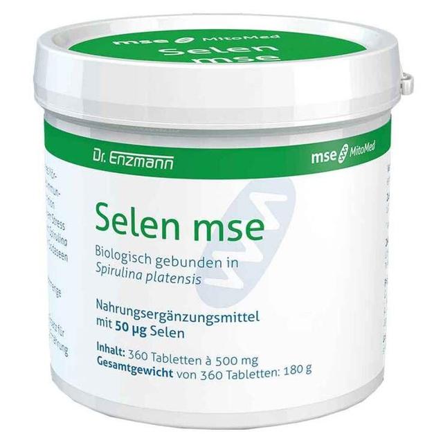 Selen Mse 50 µg Tabletten, 360 St Tabletten product image