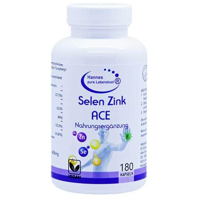 Selen Zink ACE Kapseln, 180 St Kapseln product image