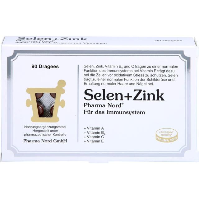 SELEN+ZINK Pharma Nord Dragees product image