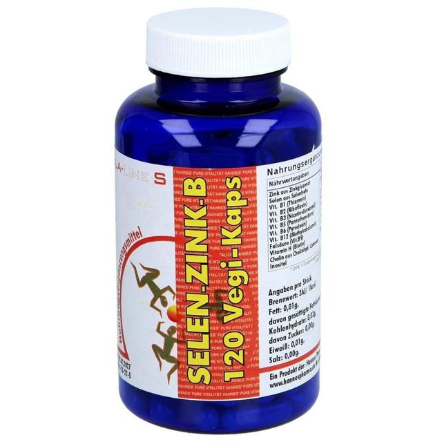 Selen Zink Vit.B Komplex Vegi-Kaps 480 mg, 120 St Kapseln product image