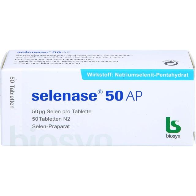 SELENASE 50 AP Tabletten product image
