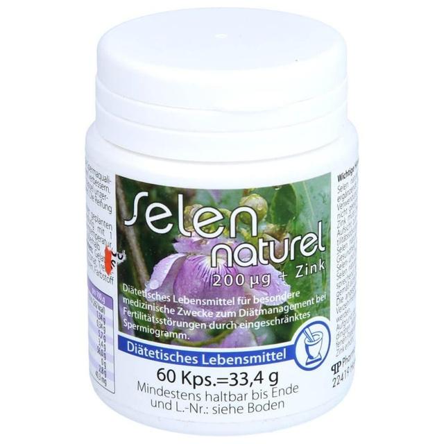 SELENNATUREL 200 µg+Zink Kapseln product image