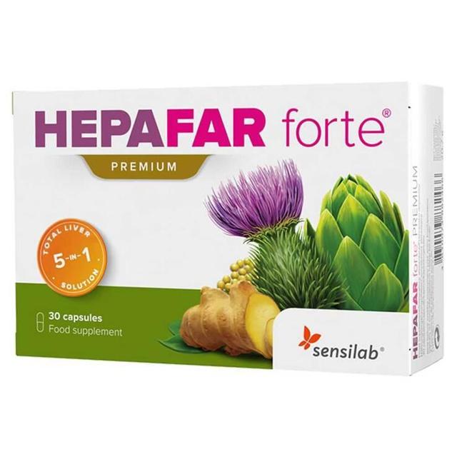 Sensilab Hepafar forte Premium Kapseln, 30 St Kapseln product image