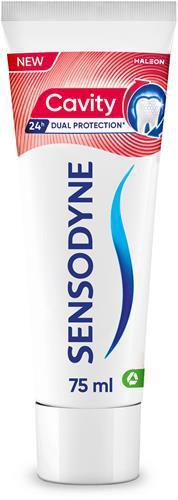 Sensodyne Cavity + Sensitivity Tandkräm 75 ml product image