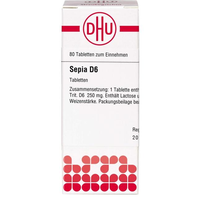 SEPIA D 6 Tabletten product image