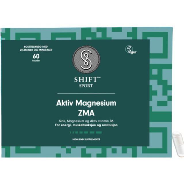 SHIFT Sport Aktiv Magnesium ZMA 60 kapslar product image