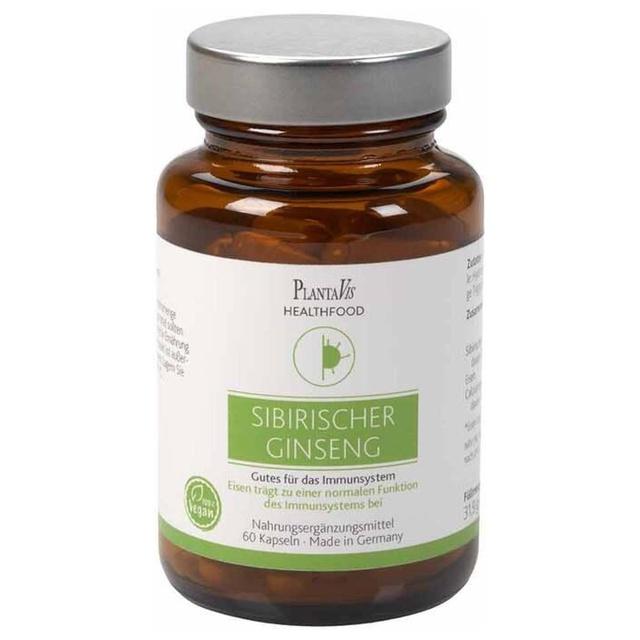 SIBIRISCHER Ginseng hochdosiert vegan Kapseln product image
