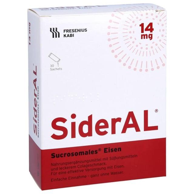 SiderAL® Eisen 14mg Cola bei erhöhtem Eisenbedarf product image