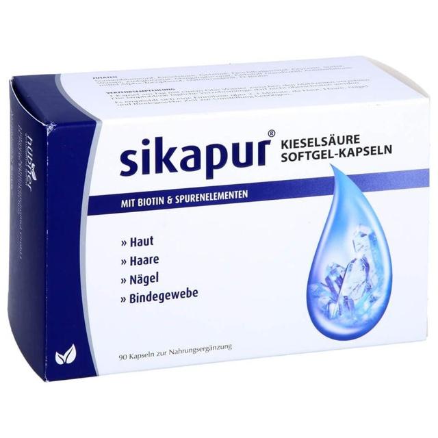 SIKAPUR Kieselsäure Softgel-Kapseln mit Biotin product image