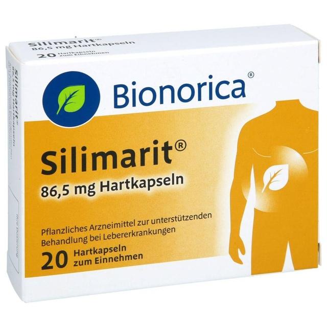 Silimarit 86,5 mg Hartkapseln product image