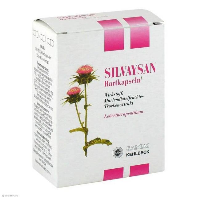 Silvaysan® Hartkapseln, 100 St Kapseln product image