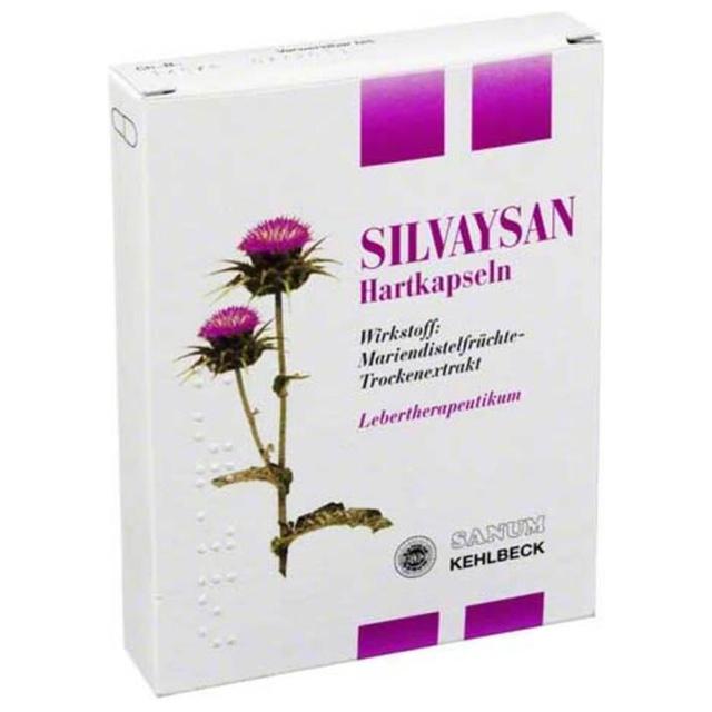 Silvaysan® Hartkapseln, 20 St Kapseln product image