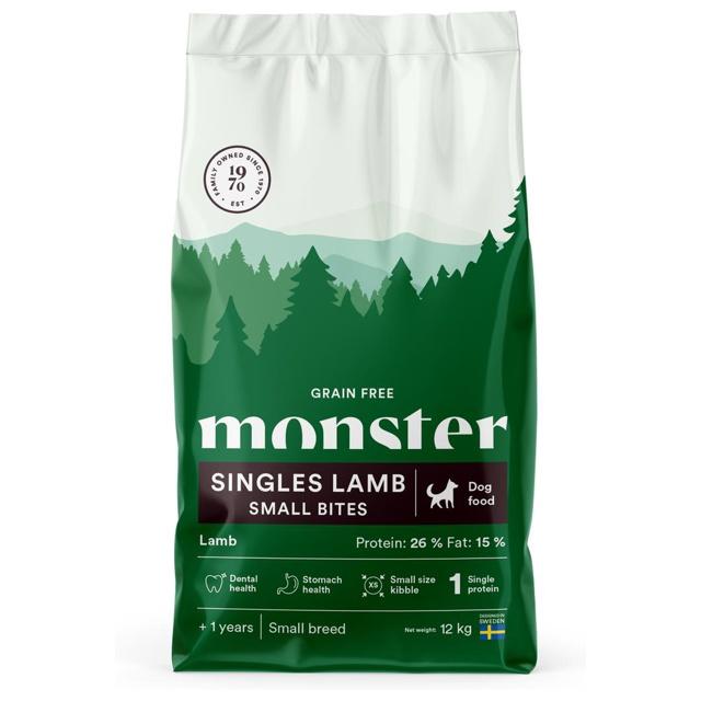 Single Lamb Small Bites hundfoder - 2 kg product image