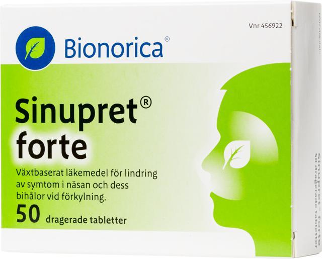 Sinupret forte dragerad tablett 50 st product image