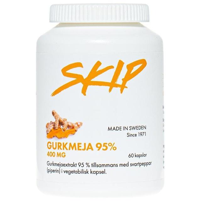 Skip Gurkmeja 95% med svartpeppar 60 kapslar product image