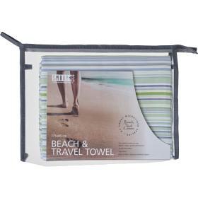 Smart Microfiber Beach Towel, Green product image
